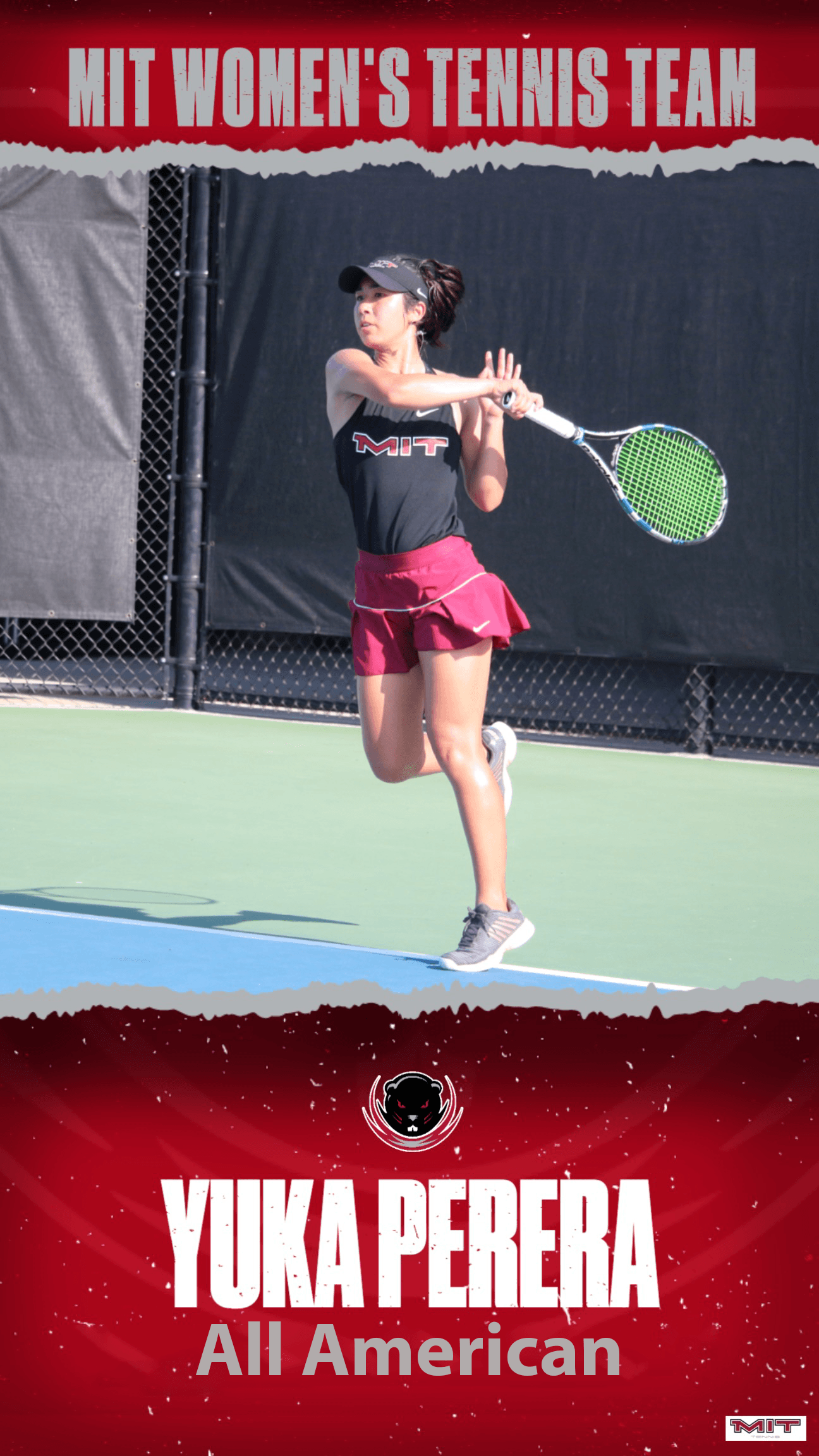 All-American Tennis Player